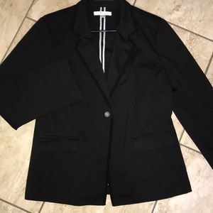 Ellen Tracy Company women’s L unique black blazer